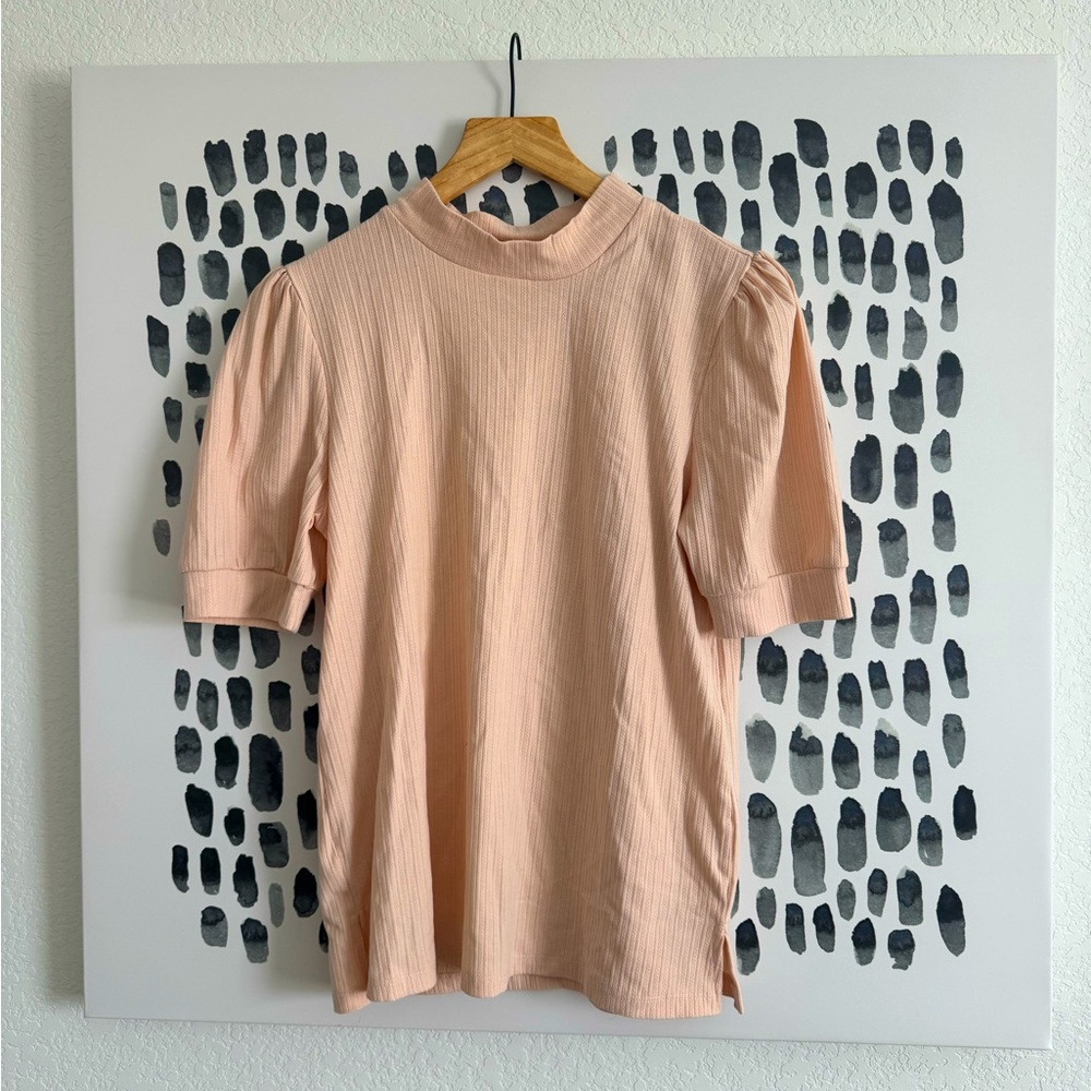 Baltic Born Light Pink Puff Sleeve Top